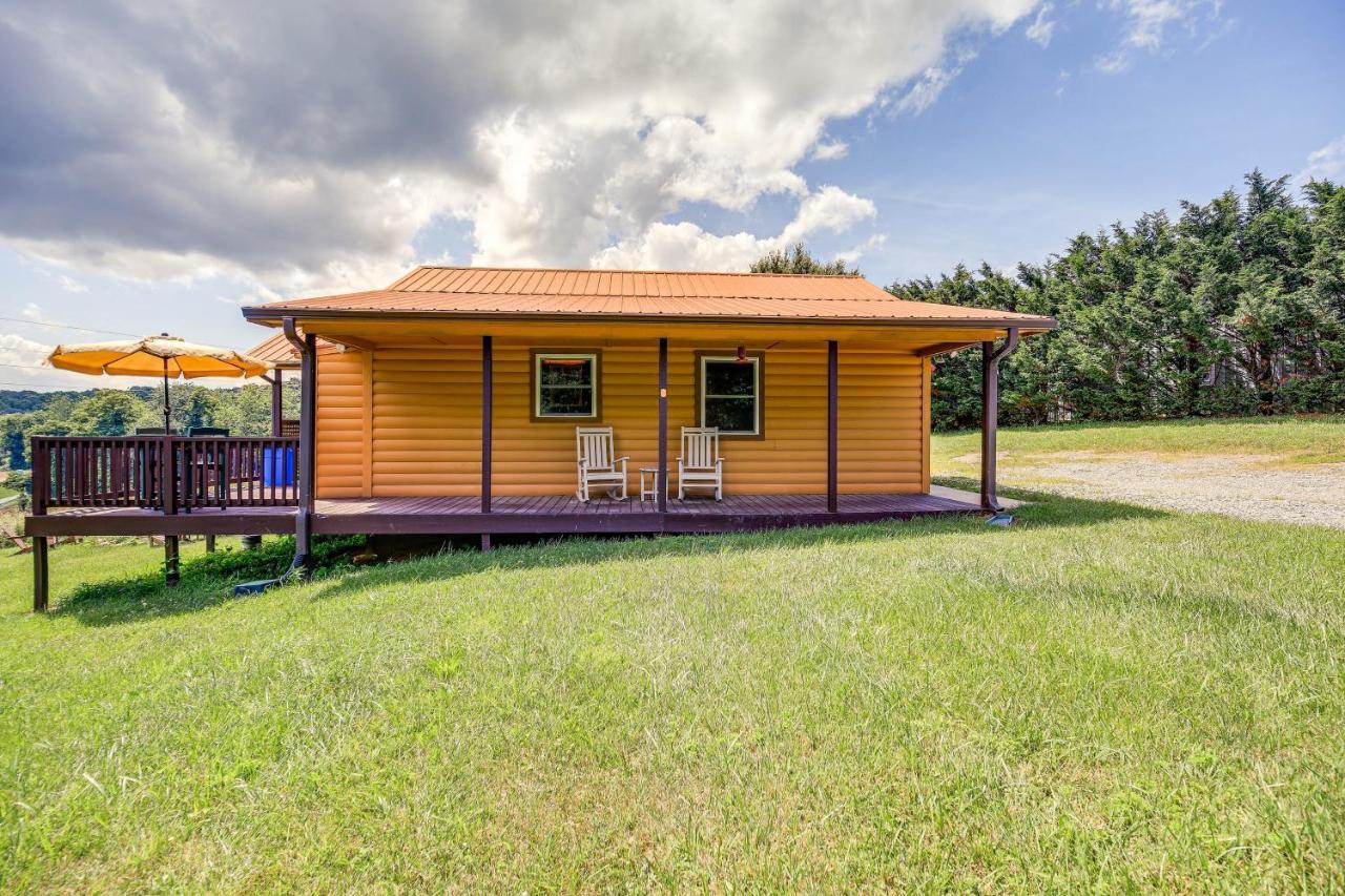 Blue Ridge Mountain Cabin With Views And Hot Tub Villa Sparta Exterior foto